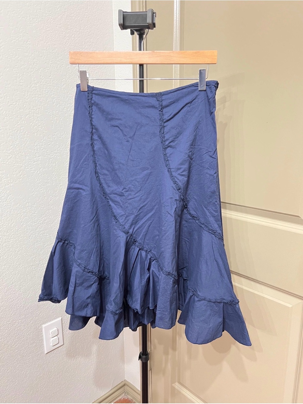 Midi Navy Blue Women’s Skirt